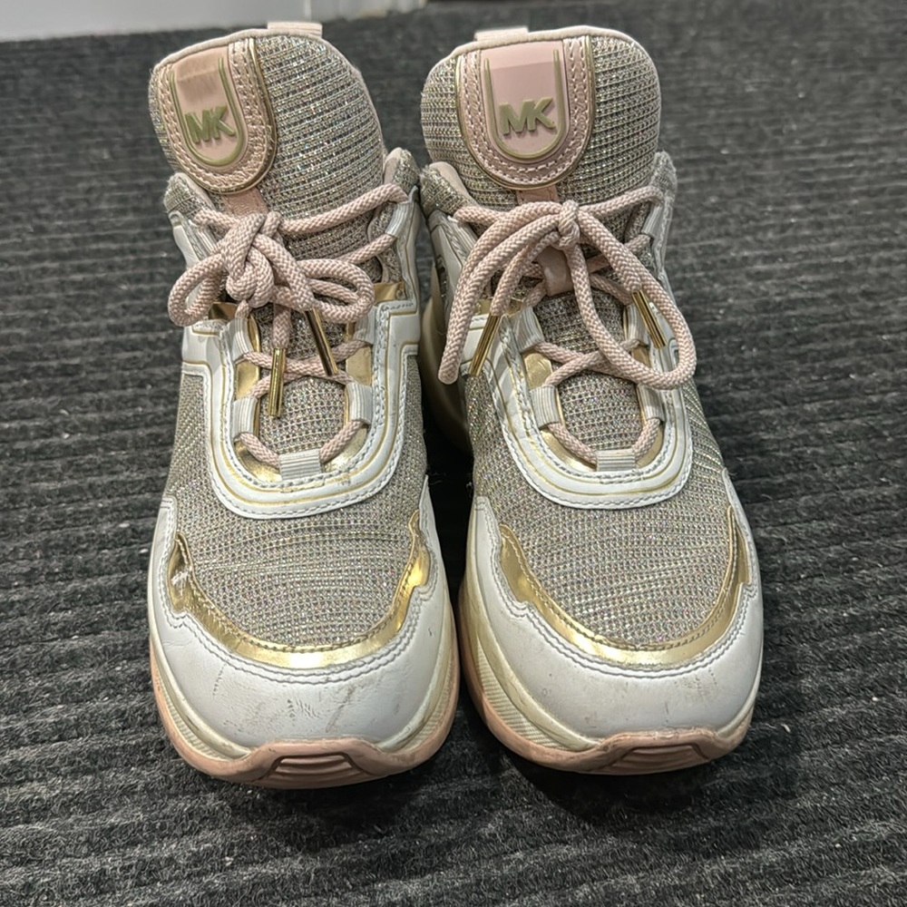 Michael Kors Olympia Platform Sneakers - Picture 2 of 6